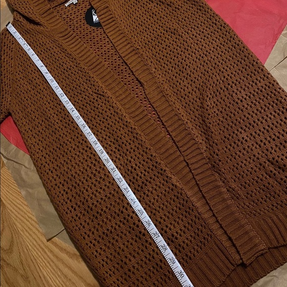 ❤️NWT HOODED KNIT CARDIGAN❤️ - Picture 5 of 6